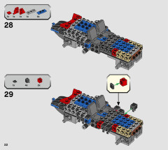 LEGO 76905 instructions page 22 – build guide