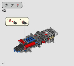 LEGO 76905 instructions page 34 – build guide