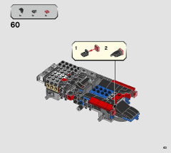 LEGO 76905 instructions page 43 – build guide