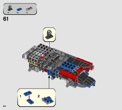 LEGO 76905 instructions page 44 – build guide