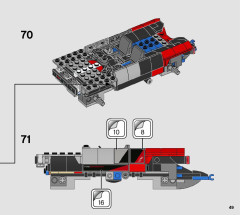 LEGO 76905 instructions page 49 – build guide