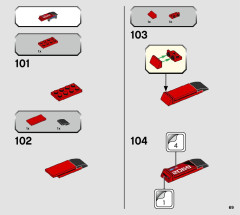 LEGO 76905 instructions page 69 – build guide