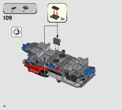 LEGO 76905 instructions page 72 – build guide