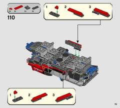 LEGO 76905 instructions page 73 – build guide