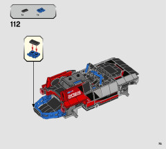 LEGO 76905 instructions page 75 – build guide