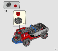 LEGO 76905 instructions page 77 – build guide