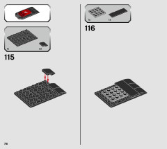 LEGO 76905 instructions page 78 – build guide