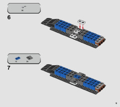 LEGO 76905 instructions page 9 – build guide