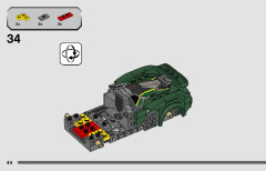 LEGO 76907 instructions page 44 – build guide