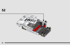 LEGO 76908 instructions page 52 – build guide