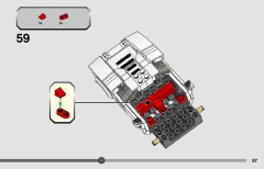 LEGO 76908 instructions page 57 – build guide