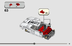 LEGO 76908 instructions page 61 – build guide