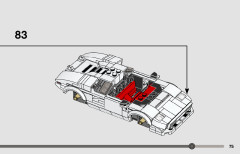 LEGO 76908 instructions page 75 – build guide