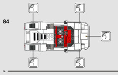 LEGO 76908 instructions page 76 – build guide