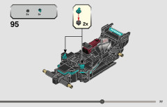 LEGO 76909 instructions page 77 – build guide