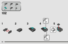 LEGO 76909 instructions page 84 – build guide