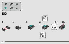 LEGO 76909 instructions page 86 – build guide
