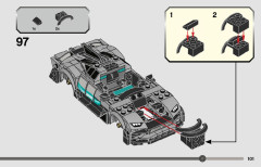 LEGO 76909 instructions page 101 – build guide