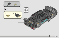 LEGO 76909 instructions page 105 – build guide