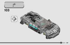 LEGO 76909 instructions page 107 – build guide