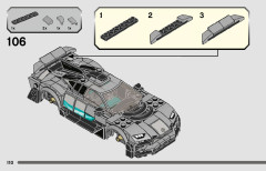 LEGO 76909 instructions page 110 – build guide