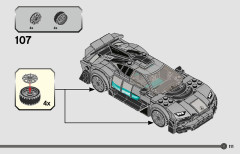 LEGO 76909 instructions page 111 – build guide