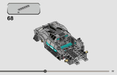 LEGO 76909 instructions page 77 – build guide