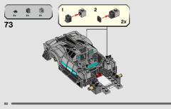 LEGO 76909 instructions page 82 – build guide