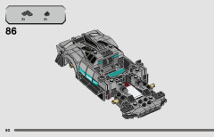 LEGO 76909 instructions page 90 – build guide