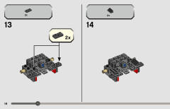 LEGO 76910 instructions page 14 – build guide