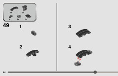 LEGO 76910 instructions page 44 – build guide