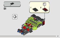 LEGO 76910 instructions page 47 – build guide