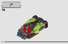 LEGO 76910 instructions page 72 – build guide