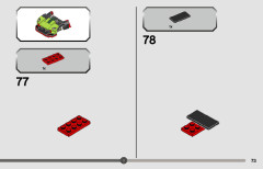 LEGO 76910 instructions page 73 – build guide