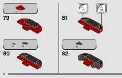 LEGO 76910 instructions page 74 – build guide