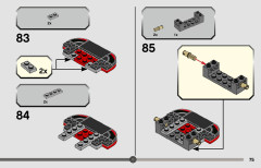 LEGO 76910 instructions page 75 – build guide