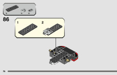 LEGO 76910 instructions page 76 – build guide