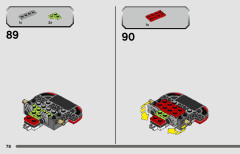 LEGO 76910 instructions page 78 – build guide