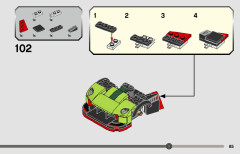 LEGO 76910 instructions page 85 – build guide