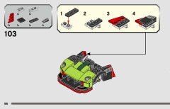 LEGO 76910 instructions page 86 – build guide
