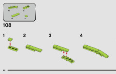 LEGO 76910 instructions page 92 – build guide