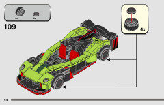 LEGO 76910 instructions page 94 – build guide