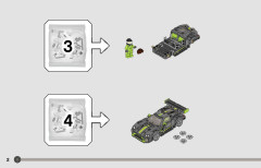 LEGO 76910 instructions page 2 – build guide