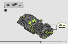 LEGO 76910 instructions page 61 – build guide