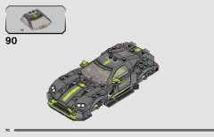 LEGO 76910 instructions page 70 – build guide