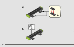 LEGO 76910 instructions page 72 – build guide
