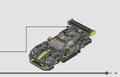 LEGO 76910 instructions page 73 – build guide