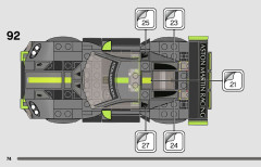 LEGO 76910 instructions page 74 – build guide