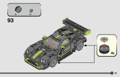 LEGO 76910 instructions page 75 – build guide