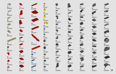 LEGO 76910 instructions page 77 – build guide
